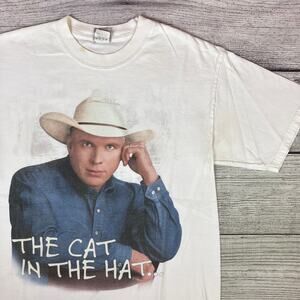 Vintage Garth Brooks The Cat In The Hat Country Music T-shirt